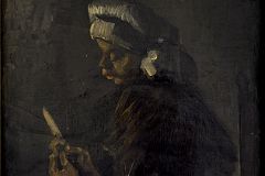 04 The Potato Peeler - Vincent van Gogh 1885 - New York Metropolitan Museum of Art.jpg